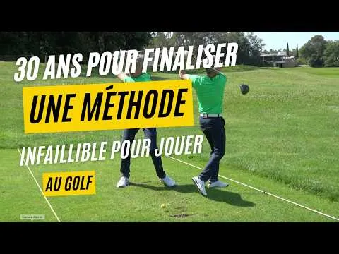 30 ans pour finaliser une méthode infaillible pour jouer au golf